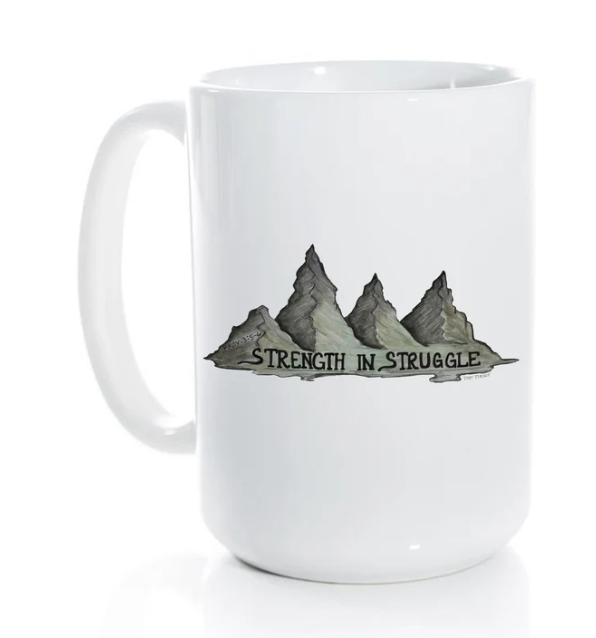 Tiny Turnip Strength in Struggle Mug