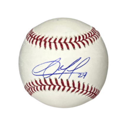 Rays Christopher Morel Autographed Official MLB Baseball