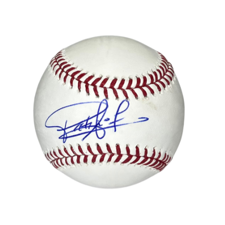 Rays Luis Patino Autographed Official MLB Baseball