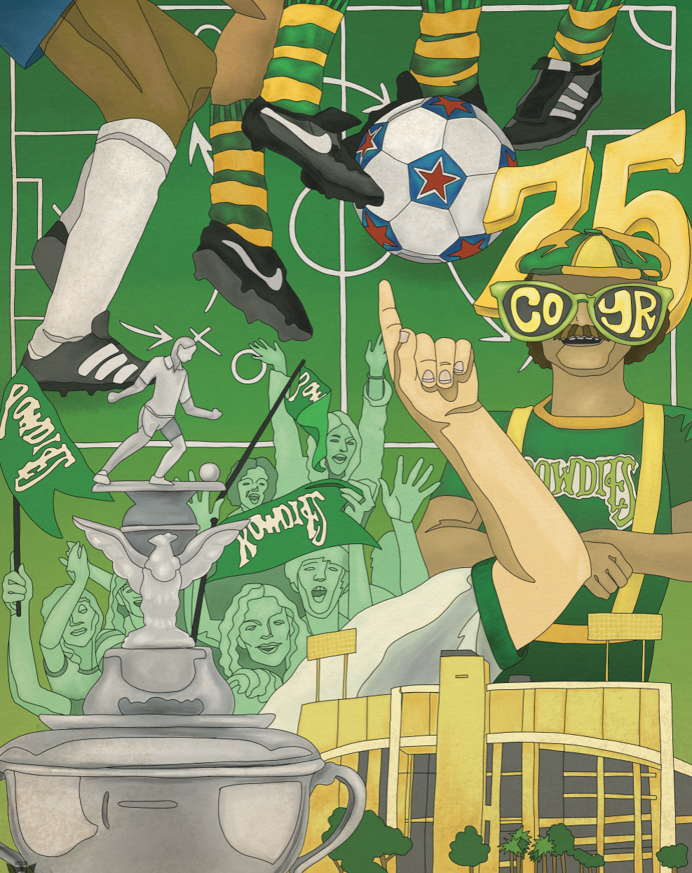 Posters for Purpose “Rowdies Roots” – All proceeds benefit Equality Florida