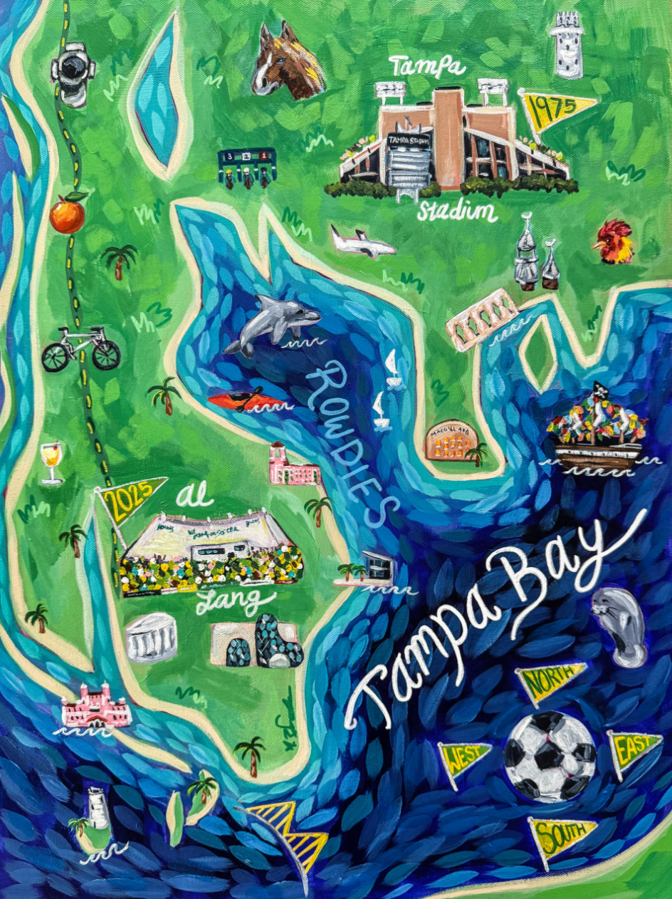 Posters for Purpose “Rowdies Rule the Bay” – All proceeds benefit RCMA