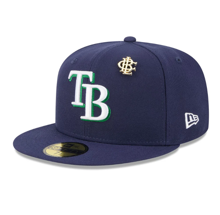 Rays New Era Big League Chew Watermelon 2025 59Fifty Fitted Hat