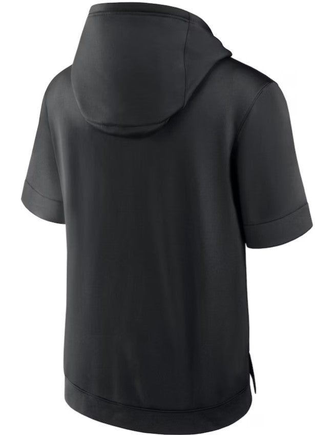 Rays Men's Nike Black City Connect Skateboard Ray Short Sleeve Pullover Hoodie