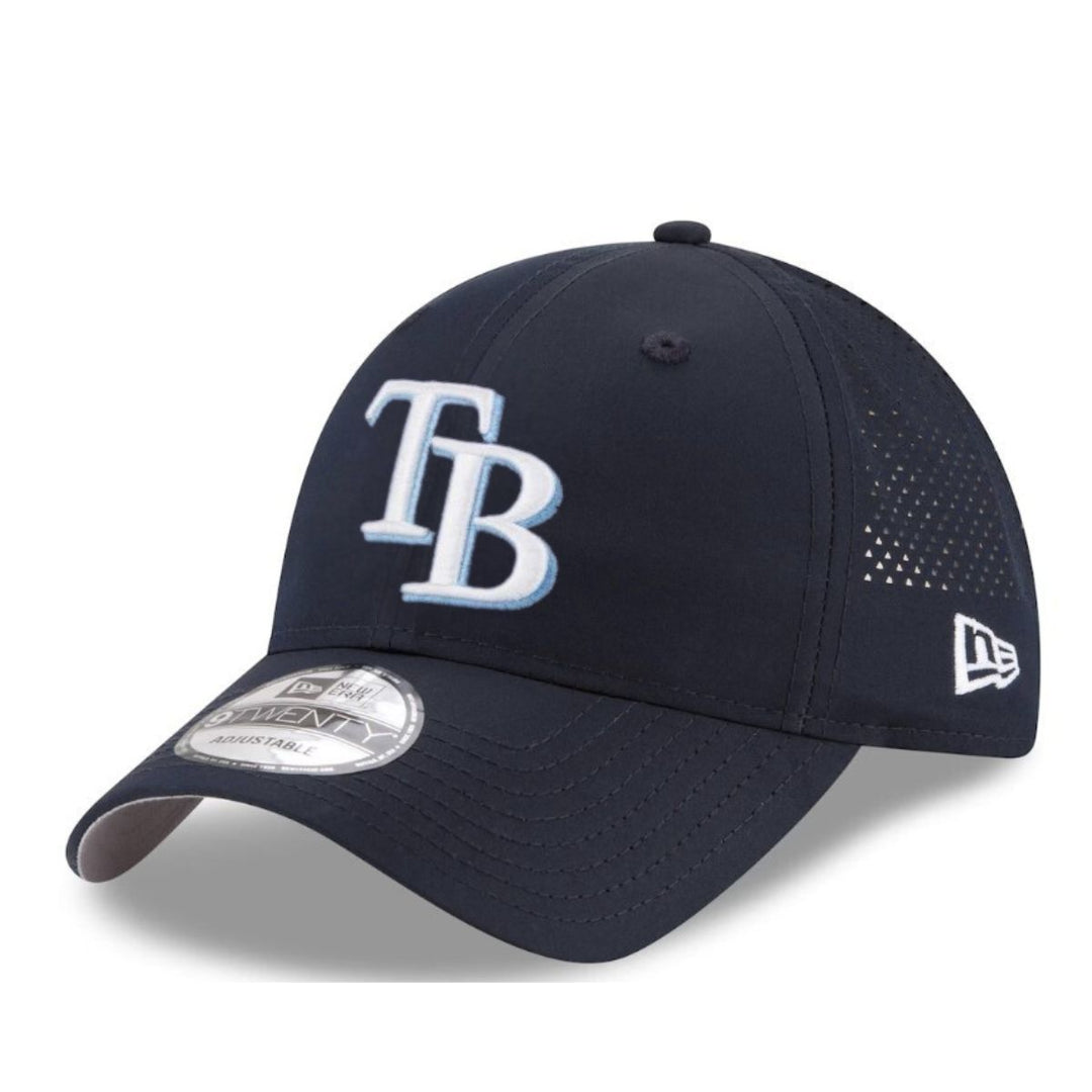 Rays New Era Navy TB Clubhouse 9Twenty Adjustable Hat