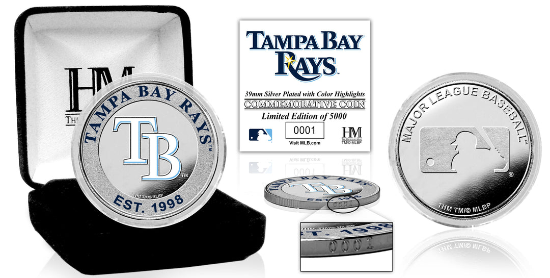 Rays Silver Color TB Coin