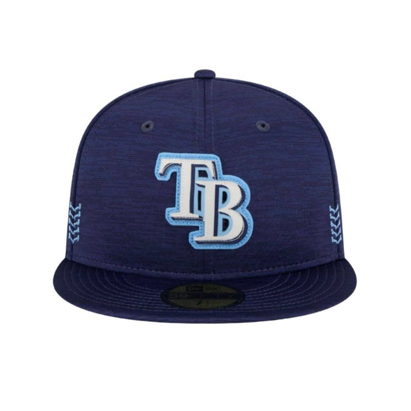 Rays New Era Navy 2024 TB Clubhouse 9Fifty Snapback Hat