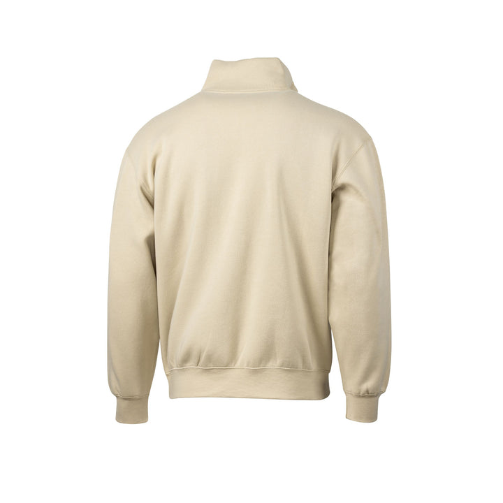 Rowdies SDS Tan Wordmark 50th Anniversary 1/4 Zip Sweater