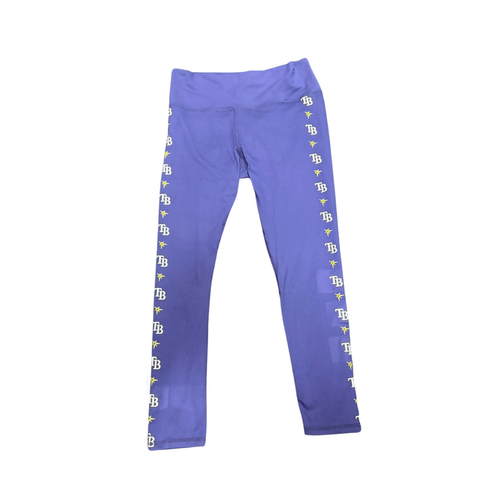 Rays TEREZ Women's Navy TB Burst Logo Leggings