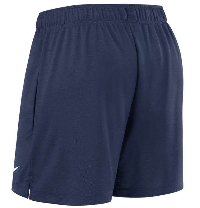 Rays Nike Women's Navy Authentic Collection Knit Performance Shorts