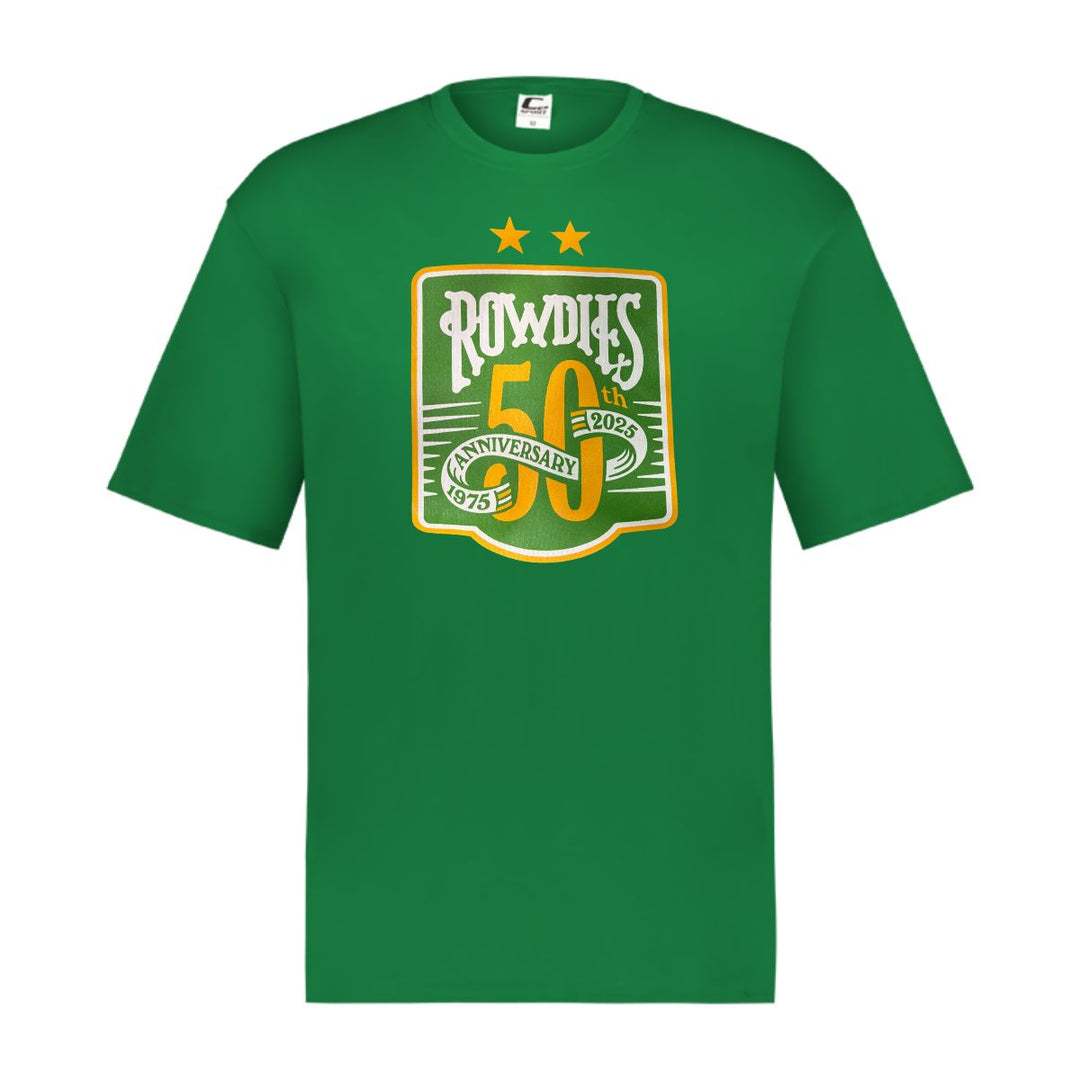 Rowdies Youth 50th Anniversary Two Star Sport T-Shirt