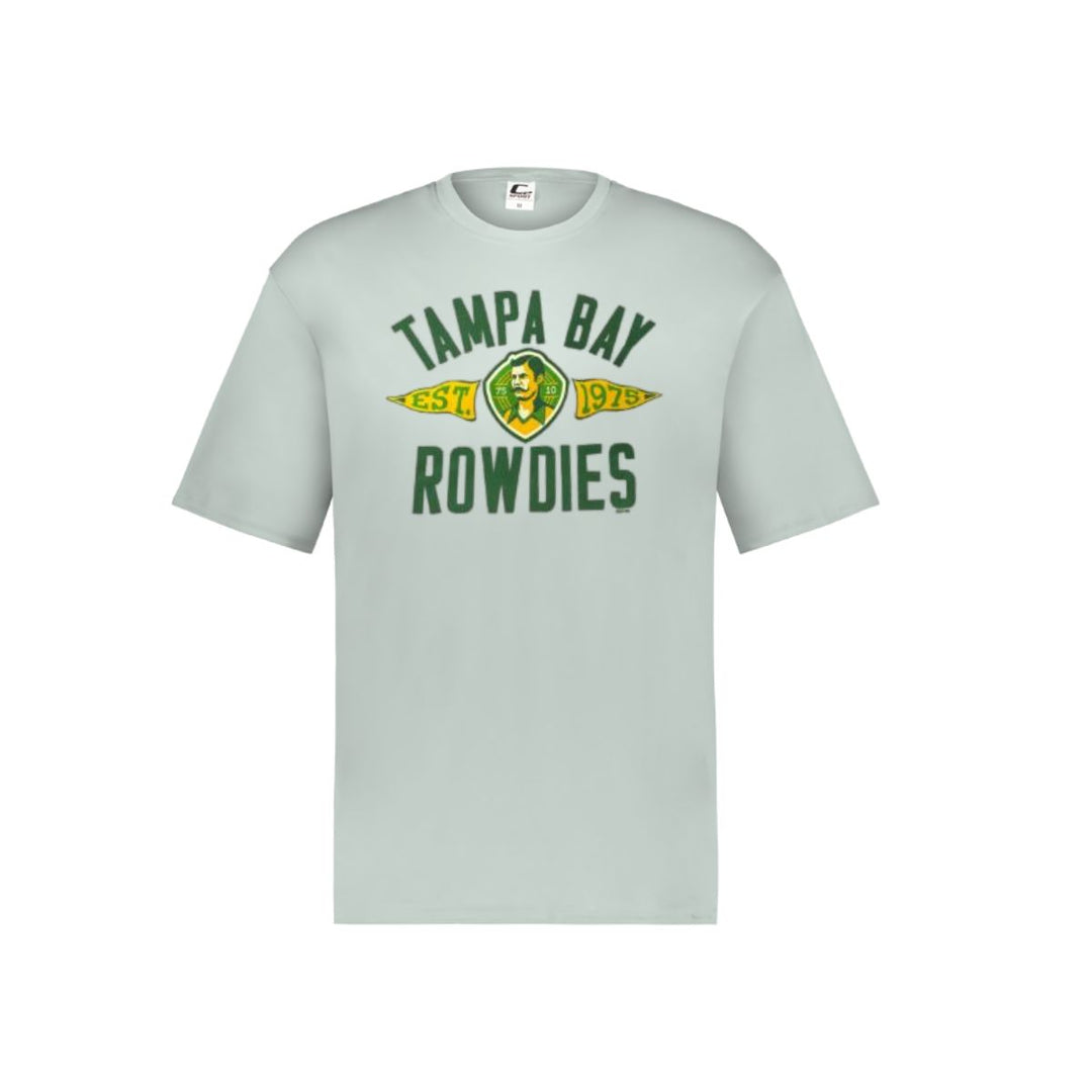 Rowdies Youth Grey Tampa Bay Rowdies Est 1975 Sport T-Shirt