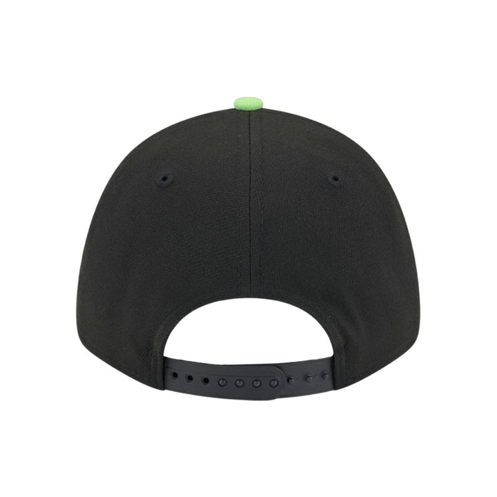 Rays New Era Black Purple City Connect 9Forty Stretch Snap Adjustable Hat