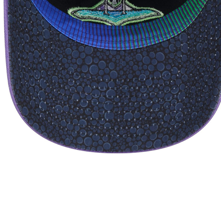 Rays Women's New Era Black Purple City Connect 9Twenty Adjustable Hat