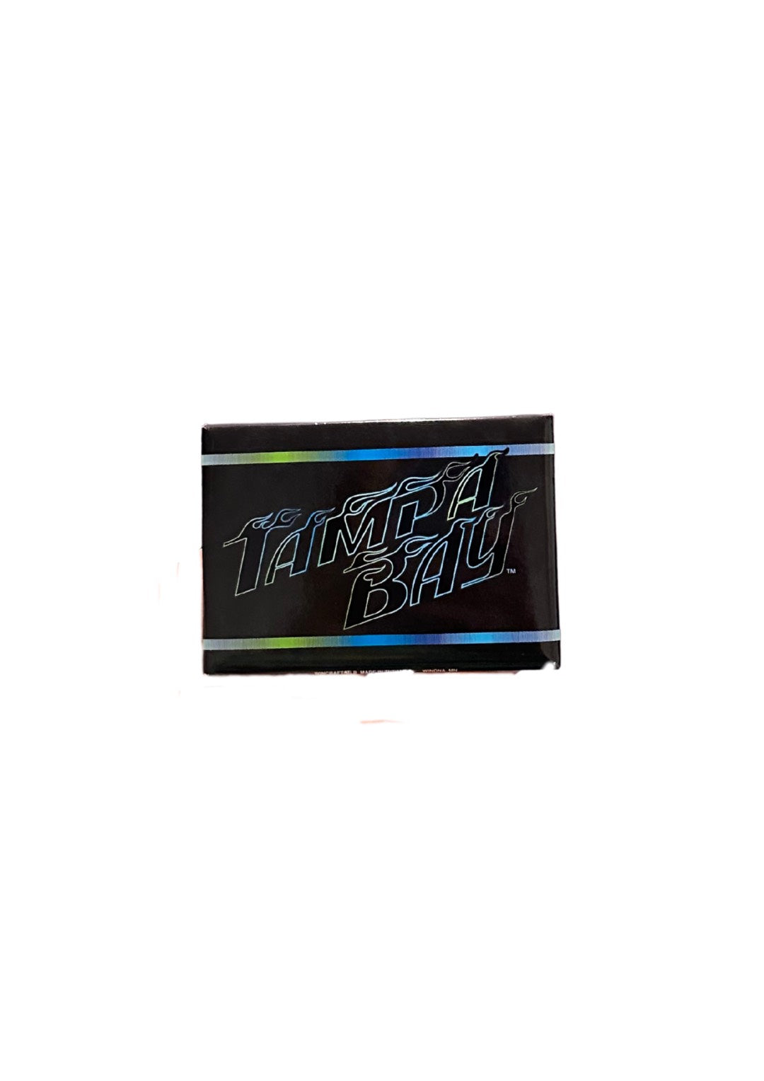Rays Wincraft City Connect Tampa Bay Flames Logo 2.5 x 3.5 Magnet
