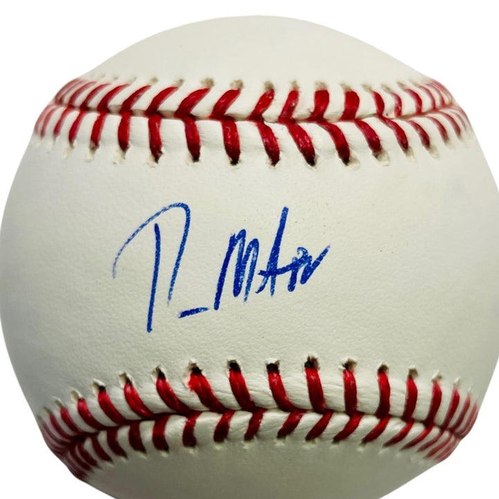 Rays Phil Maton Autographed Official MLB Baseball