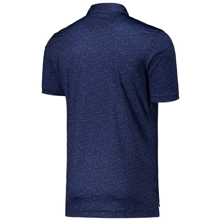 Rays Men's Peter Millar TB Navy Batter Up Polo