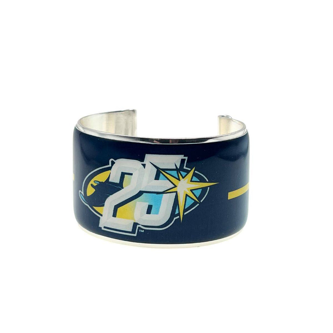 RAYS 25TH ANNIVERSARY BRACELET CUFF - The Bay Republic | Team Store of the Tampa Bay Rays & Rowdies