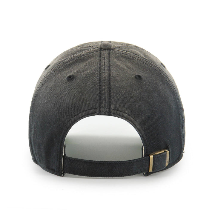 Rays '47 Brand Black Distressed City Connect Skyray Clean Up Adjustable Hat - The Bay Republic | Team Store of the Tampa Bay Rays & Rowdies