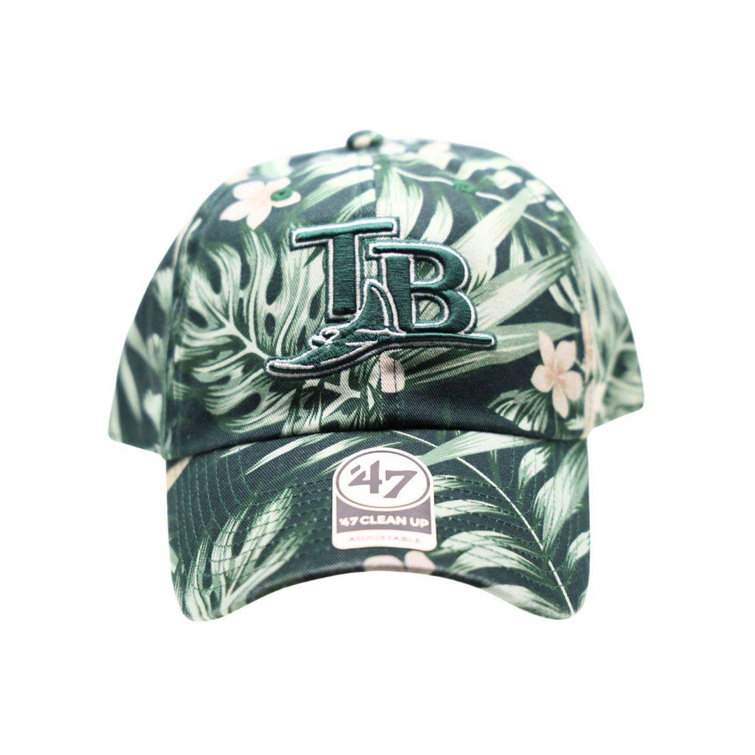 Rays '47 Brand Dark Green Tropical Devil Rays Coop Clean Up Adjustable Hat - The Bay Republic | Team Store of the Tampa Bay Rays & Rowdies