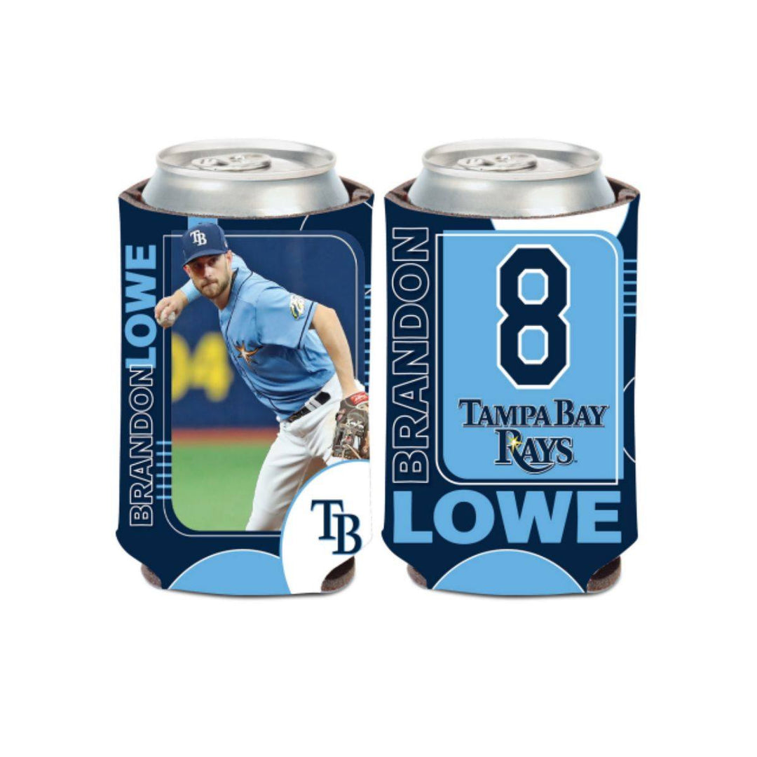 RAYS BRANDON LOWE TWO SIDED PLAYER CAN COOLER - The Bay Republic | Team Store of the Tampa Bay Rays & Rowdies