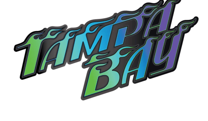 Rays City Connect Gradient Tampa Bay Flames Magnet - The Bay Republic | Team Store of the Tampa Bay Rays & Rowdies