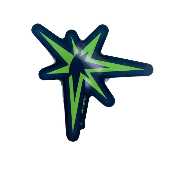 Rays City Connect Green Burst Logo 4x4 Acrylic Magnet - The Bay Republic | Team Store of the Tampa Bay Rays & Rowdies