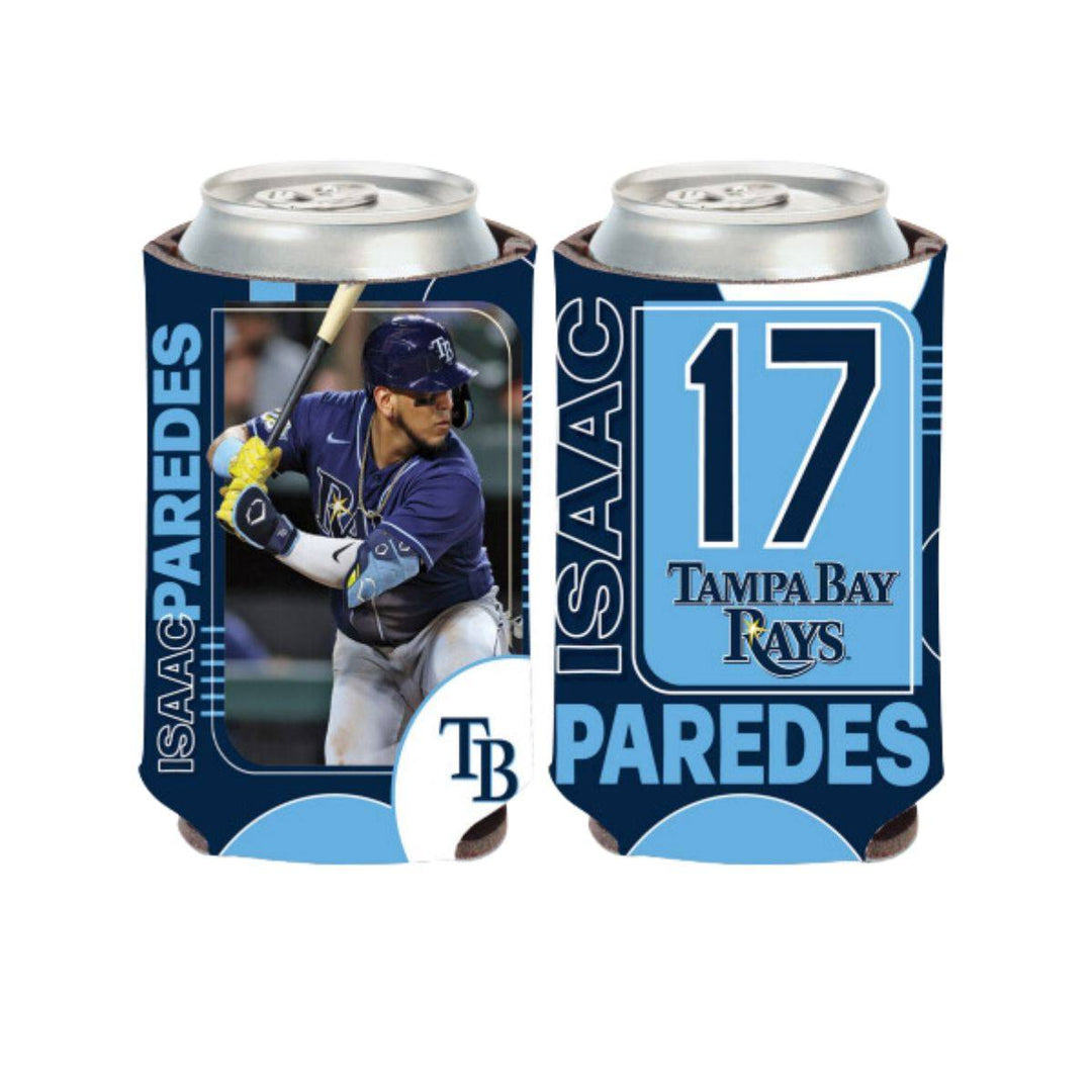 RAYS ISAAC PAREDES TWO SIDED PLAYER CAN COOLER - The Bay Republic | Team Store of the Tampa Bay Rays & Rowdies