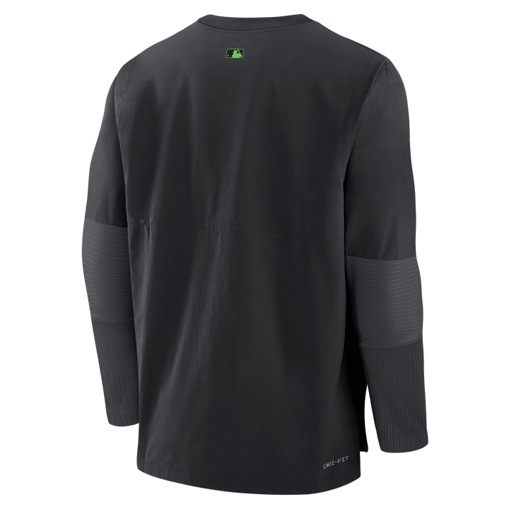 Rays Men's Nike Black Authentic City Connect Collection Player Pullover Sweatshirt - The Bay Republic | Team Store of the Tampa Bay Rays & Rowdies