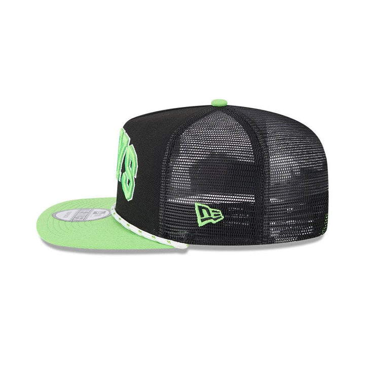 Rays New Era Black Green City Connect Golfer Snapback Hat - The Bay Republic | Team Store of the Tampa Bay Rays & Rowdies