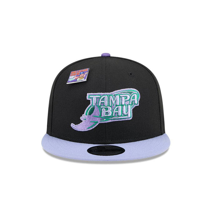 Rays New Era Black Purple Big League Chew Grape 9Fifty Snapback Hat - The Bay Republic | Team Store of the Tampa Bay Rays & Rowdies
