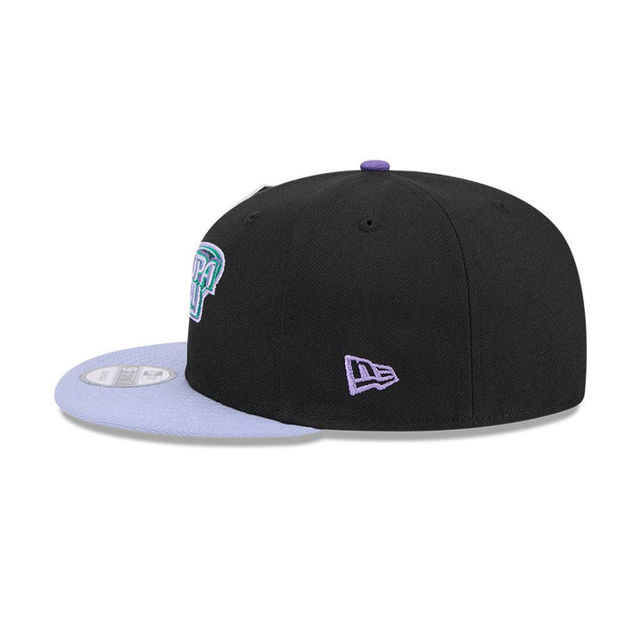 Rays New Era Black Purple Big League Chew Grape 9Fifty Snapback Hat - The Bay Republic | Team Store of the Tampa Bay Rays & Rowdies
