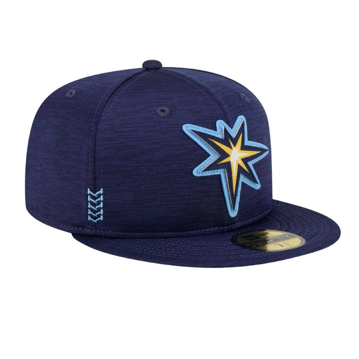 Rays New Era Navy 2024 Burst Clubhouse 59Fifty Fitted Hat - The Bay Republic | Team Store of the Tampa Bay Rays & Rowdies