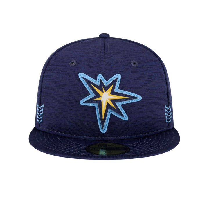 Rays New Era Navy 2024 Burst Clubhouse 59Fifty Fitted Hat - The Bay Republic | Team Store of the Tampa Bay Rays & Rowdies
