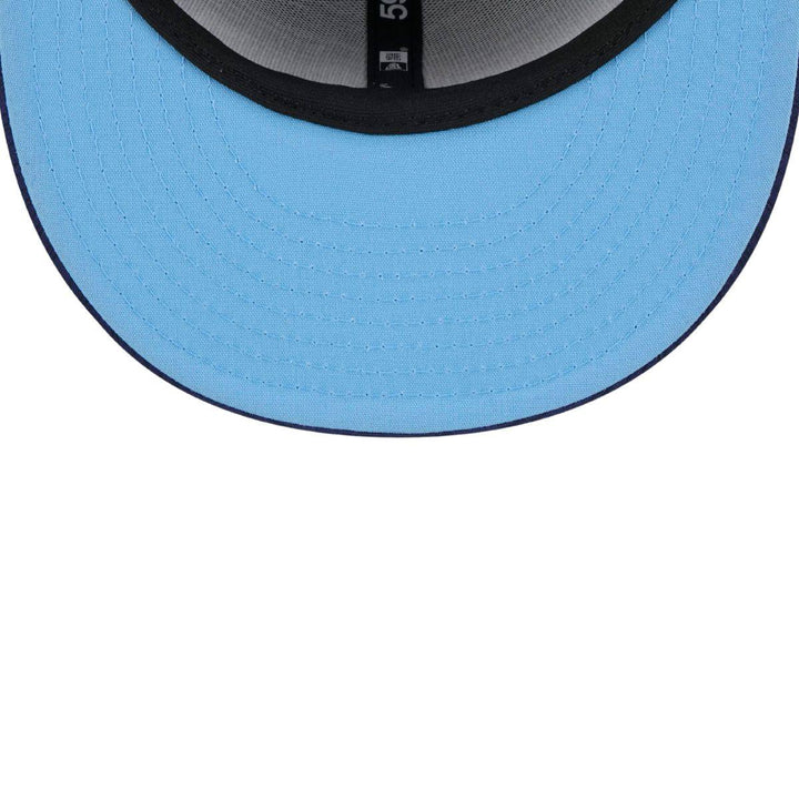 Rays New Era Navy 2024 Burst Clubhouse 59Fifty Fitted Hat - The Bay Republic | Team Store of the Tampa Bay Rays & Rowdies