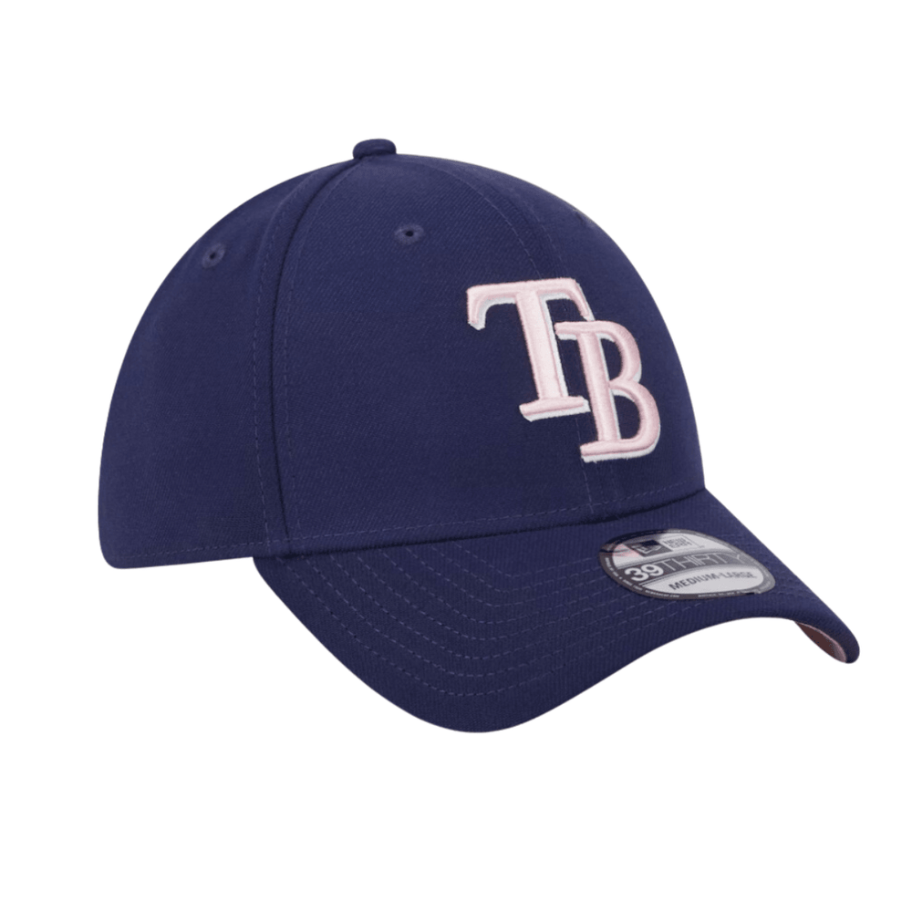Rays New Era Navy Blue 2024 Mother's Day 39Thirty Flex Fit Hat - The Bay Republic | Team Store of the Tampa Bay Rays & Rowdies