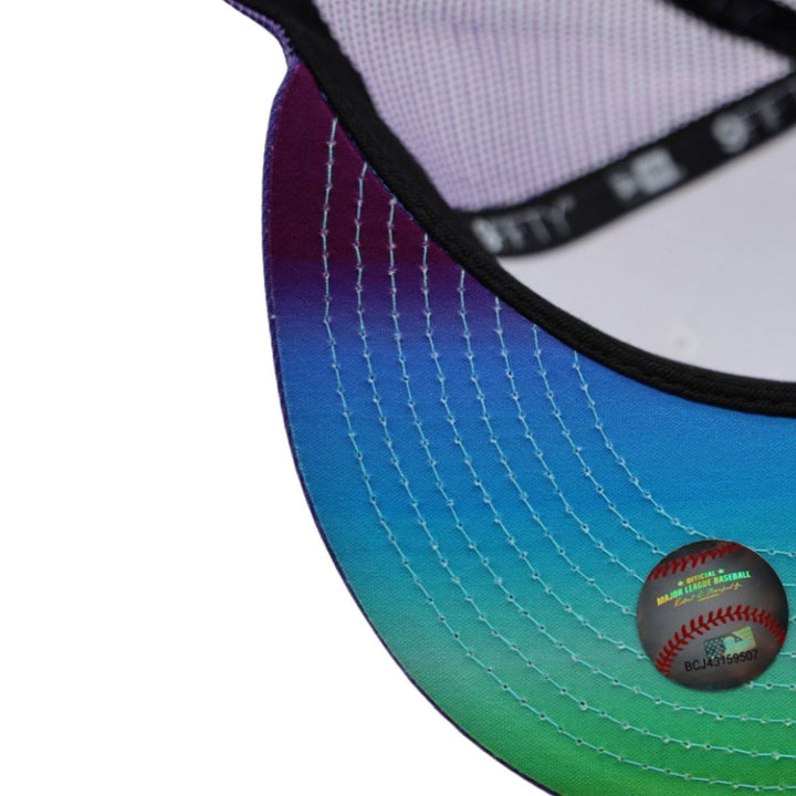 Rays New Era Purple White City Connect Tampa Bay 9Fifty Snapback Hat - The Bay Republic | Team Store of the Tampa Bay Rays & Rowdies