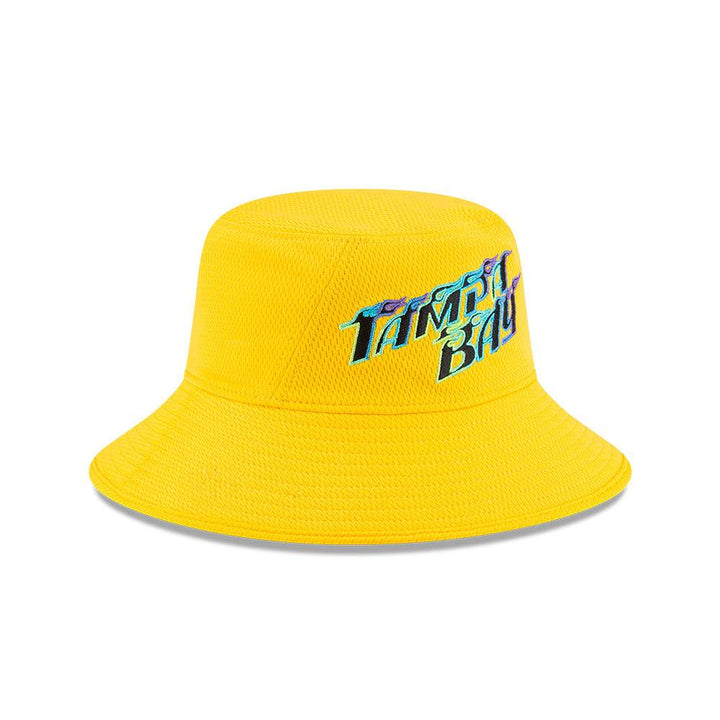 Rays New Era Yellow City Connect Tampa Bay Bucket Hat - The Bay Republic | Team Store of the Tampa Bay Rays & Rowdies