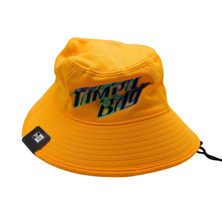 Rays New Era Yellow City Connect Tampa Bay Bucket Hat - The Bay Republic | Team Store of the Tampa Bay Rays & Rowdies
