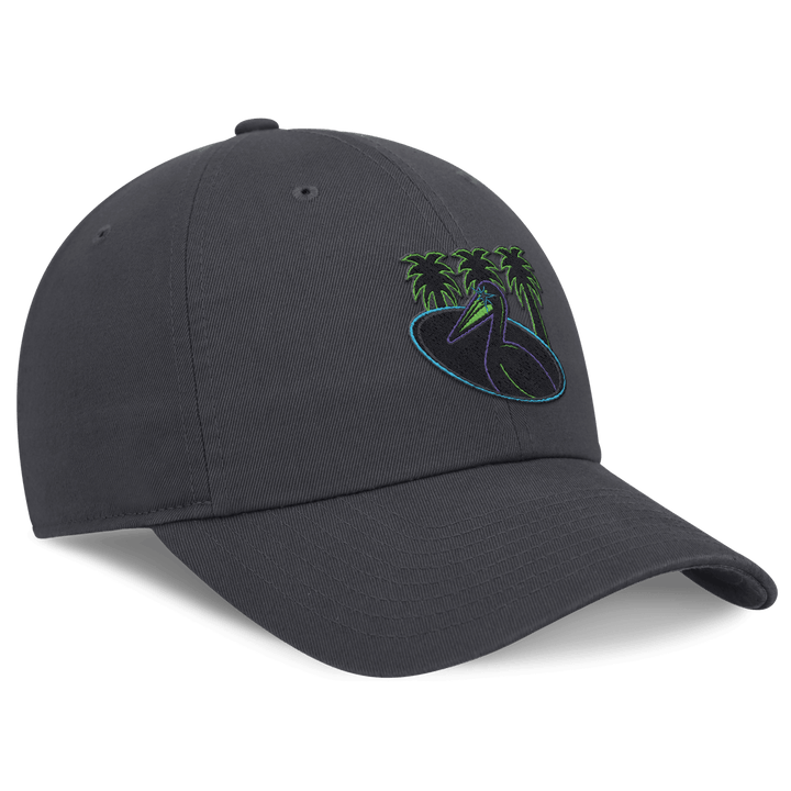 Rays Nike Grey City Connect Pelican Palms Club Cap Adjustable Hat - The Bay Republic | Team Store of the Tampa Bay Rays & Rowdies