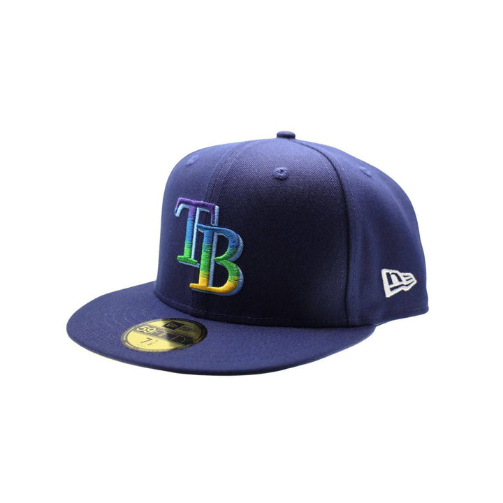 RAYS PELICAN SIDE PATCH TB GRADIENT 59FIFTY NEW ERA FITTED CAP - The Bay Republic | Team Store of the Tampa Bay Rays & Rowdies