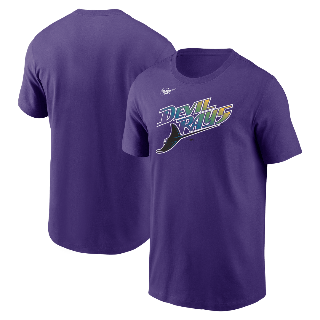 RAYS PURPLE TAMPA BAY DEVIL RAYS COOP NIKE T-SHIRT - The Bay Republic | Team Store of the Tampa Bay Rays & Rowdies