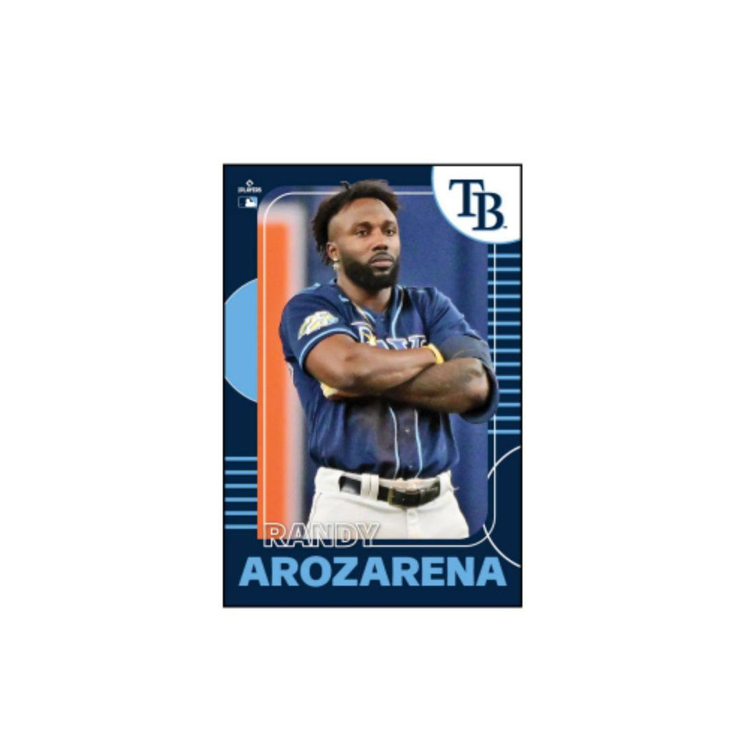 RAYS RANDY AROZARENA PLAYER MAGNET - The Bay Republic | Team Store of the Tampa Bay Rays & Rowdies