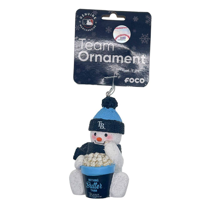 RAYS SNOWMAN NOTHING BUTTER THAN RAYS HOLIDAY ORNAMENT - The Bay Republic | Team Store of the Tampa Bay Rays & Rowdies