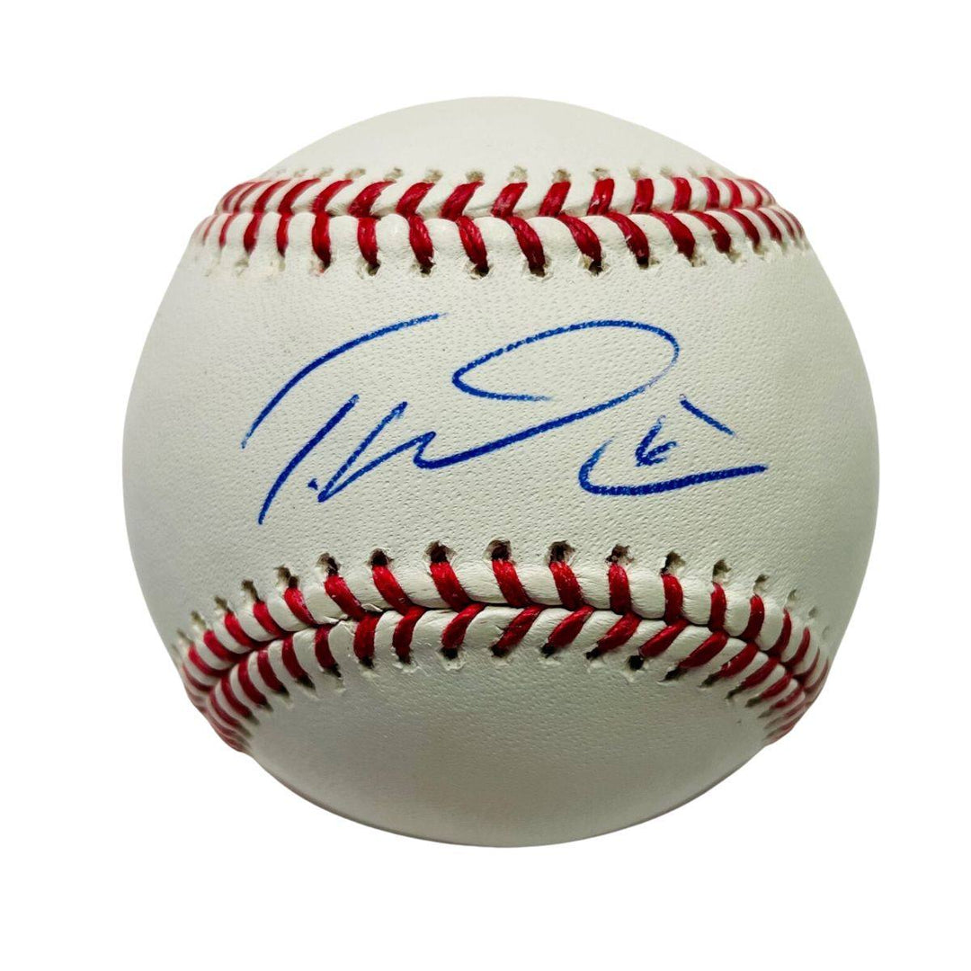 RAYS TAYLOR WALLS AUTOGRAPHED OFFICIAL MLB BASEBALL - The Bay Republic | Team Store of the Tampa Bay Rays & Rowdies