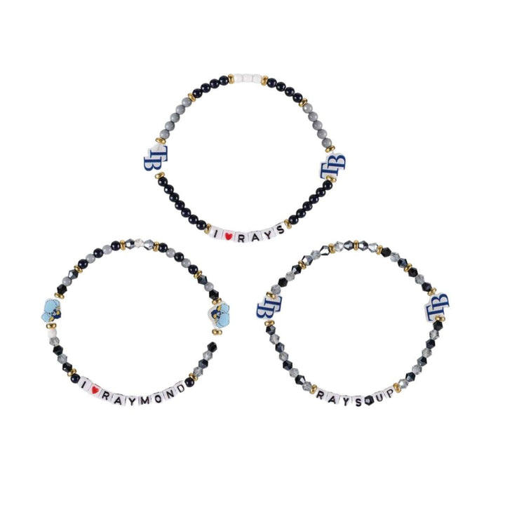 RAYS TEAM THREE PACK FRIENDSHIP BRACELET - The Bay Republic | Team Store of the Tampa Bay Rays & Rowdies
