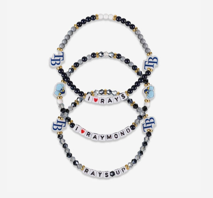 RAYS TEAM THREE PACK FRIENDSHIP BRACELET - The Bay Republic | Team Store of the Tampa Bay Rays & Rowdies