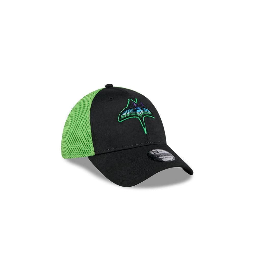Rays Toddler Child Youth New Era Black Green City Connect SkyRay 39Thirty Flex Fit Hat - The Bay Republic | Team Store of the Tampa Bay Rays & Rowdies