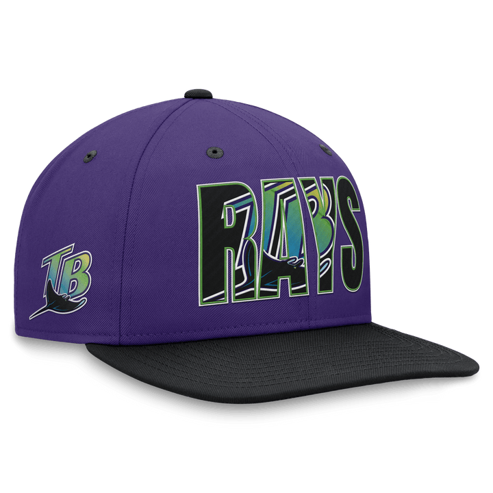 RAYS UNISEX PURPLE NIKE DEVIL RAYS PRO COOP ADJUSTABLE SNAPBACK HAT - The Bay Republic | Team Store of the Tampa Bay Rays & Rowdies