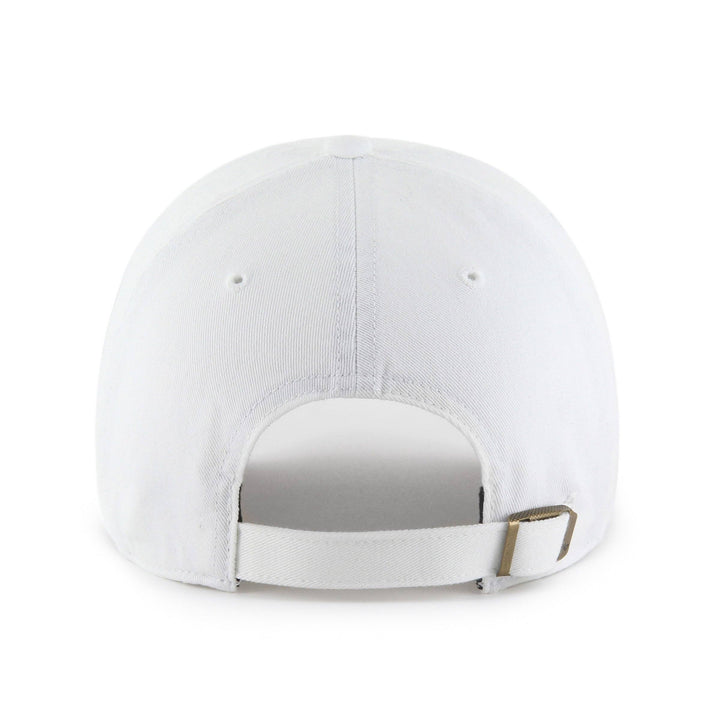 Rays Women's '47 Brand White Purple City Connect Skyray Clean Up Adjustable Hat - The Bay Republic | Team Store of the Tampa Bay Rays & Rowdies