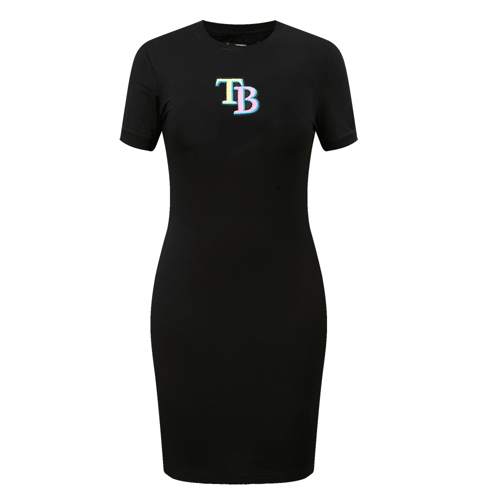 Rays Women's Pro Standard Black Neon Dress 2XL Rays Women's Pro Standard Black Neon Dress 2XL
